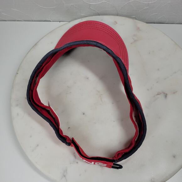 VTG Ping & Titleist Pro V1 Golf Visors Red Logo Black White Script Embroidery - Picture 16 of 16